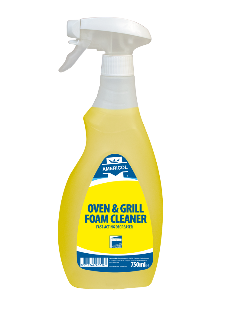 Limpiador profesional en espuma para hornos y parrillas (750 ml)