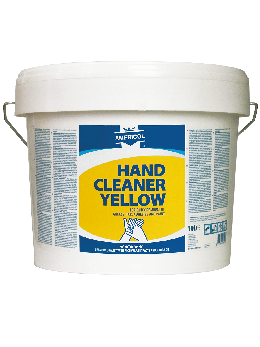 Limpiador de manos amarillo 10L