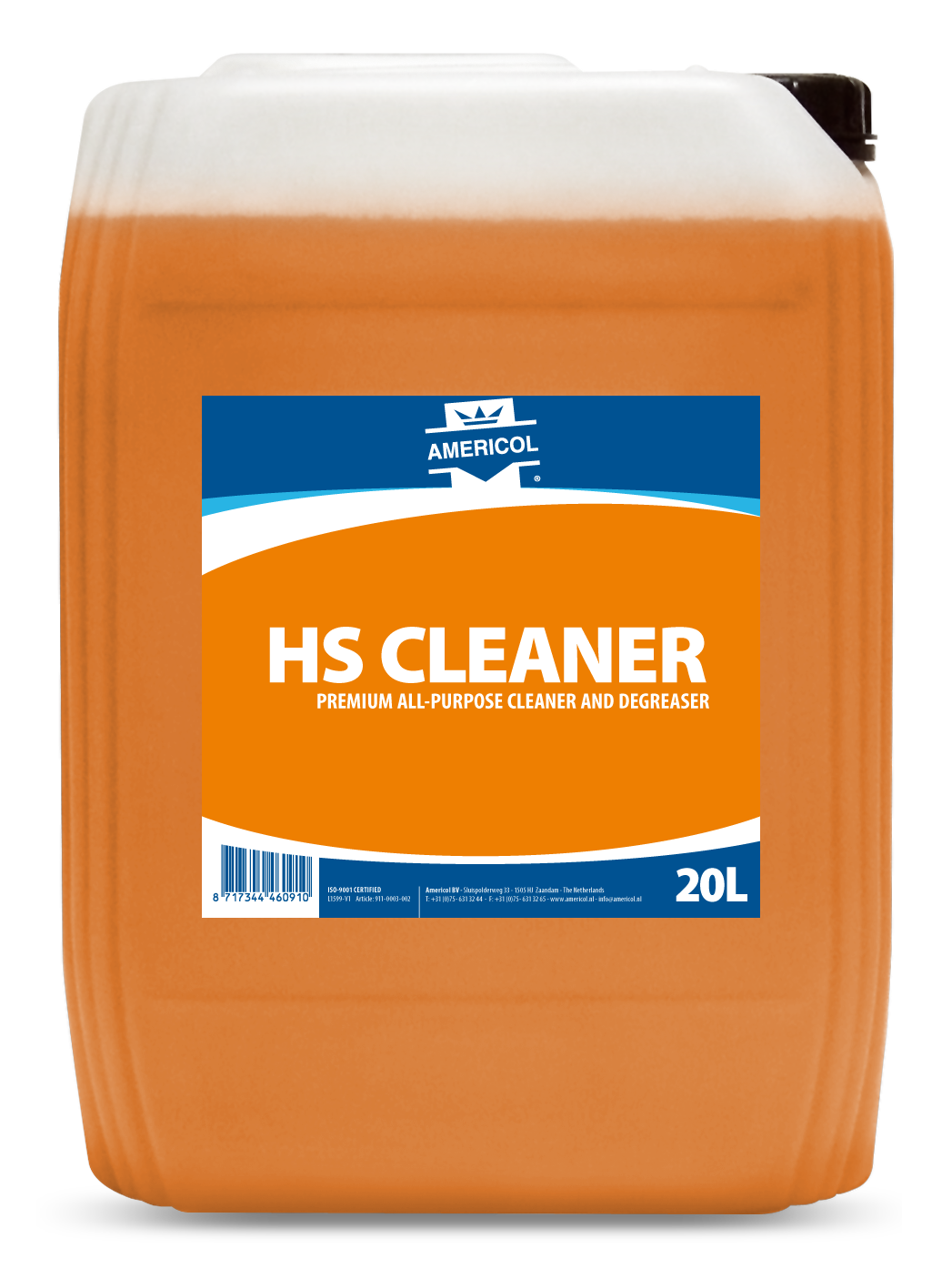 Limpiador HS Cleaner 20L - Multiusos Profesional Alta Eficacia