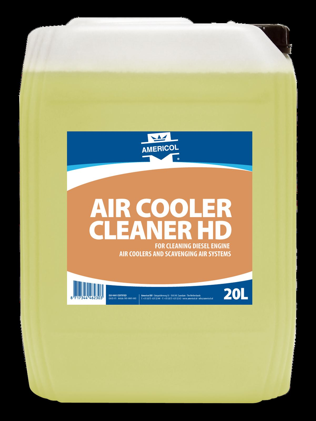 Limpiador de Enfriadores de Aire HD Americol 20L - Profesional