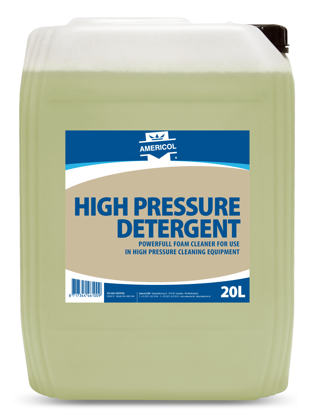 Detergente de alta presión 20L
