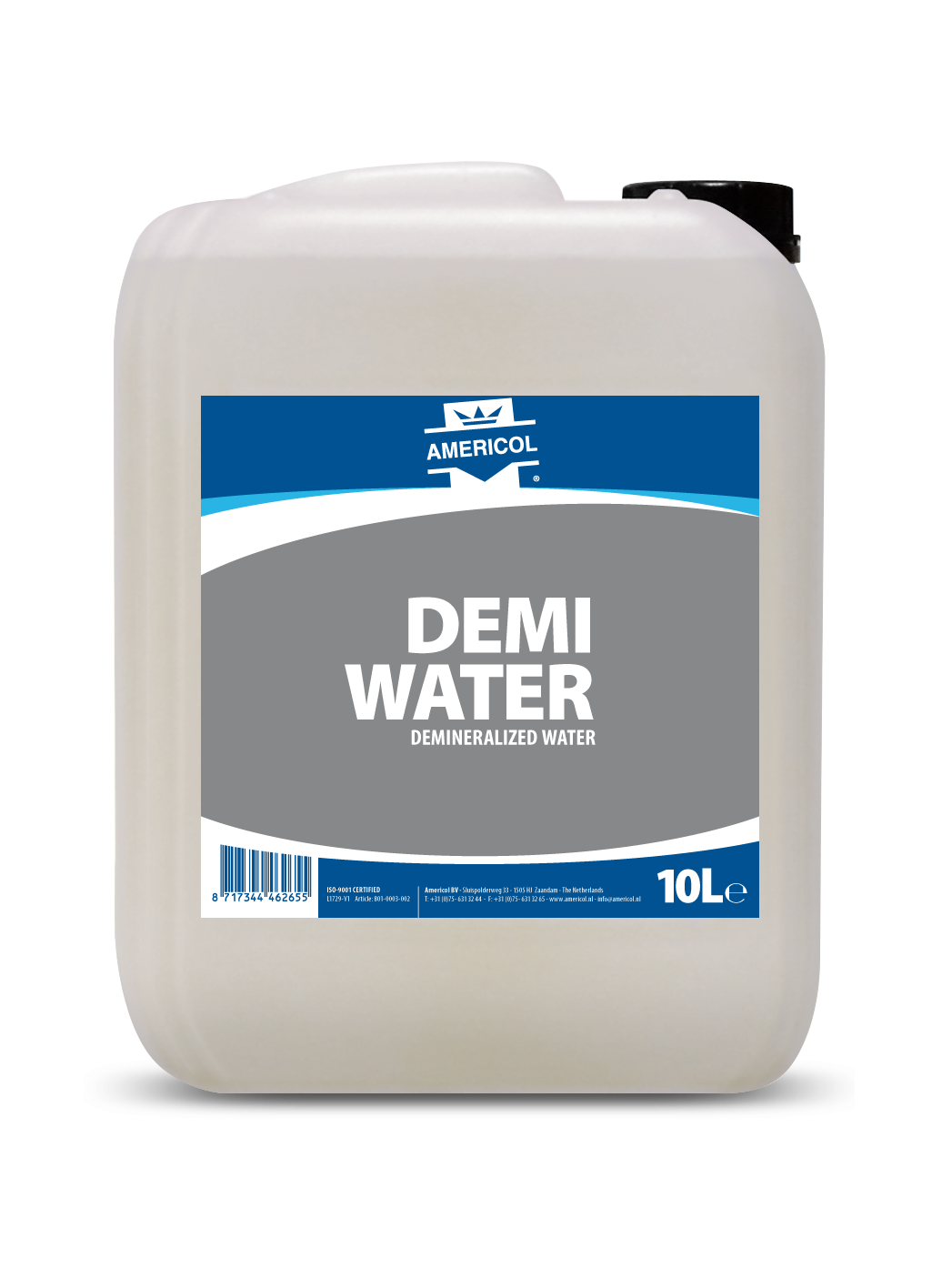 Agua desmineralizada 10L