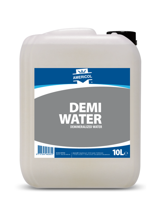 Agua desmineralizada 10L