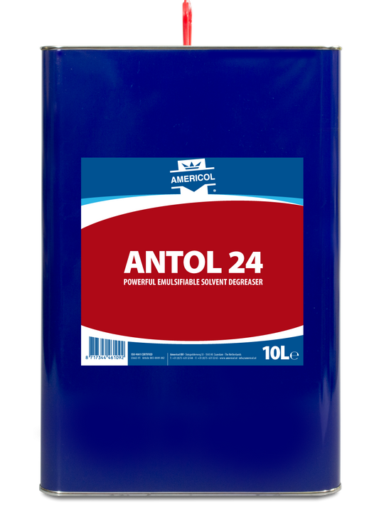 Antol 24 Desengrasante Industrial 10L - Limpiador de Piezas Inodoro