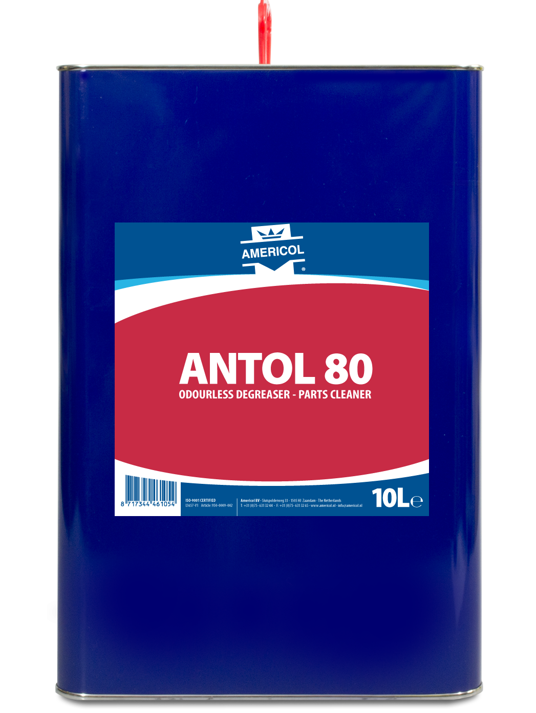 Desengrasante Industrial Antol 80 - 10L | Limpiador de Piezas Profesional