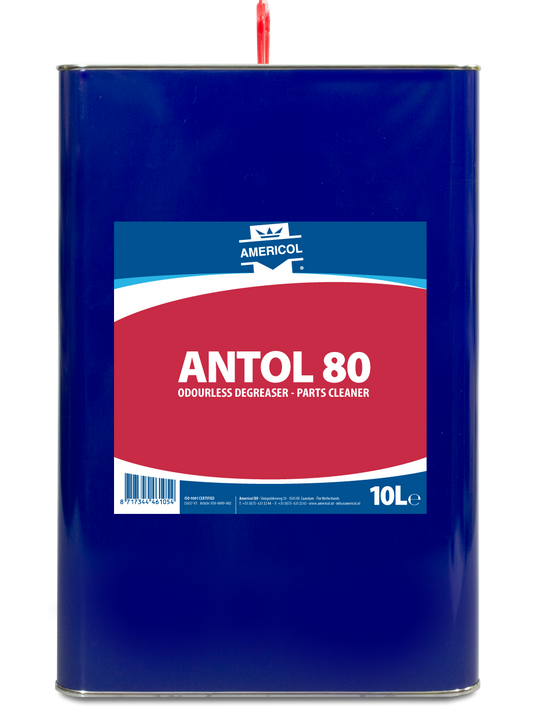 Desengrasante Industrial Antol 80 - 10L | Limpiador de Piezas Profesional