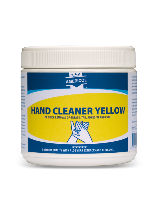 Limpiador de manos amarillo 600 ml
