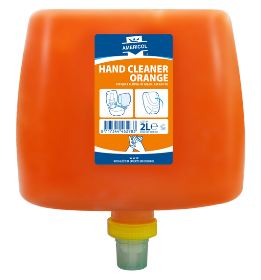 Limpiador de manos naranja 2L