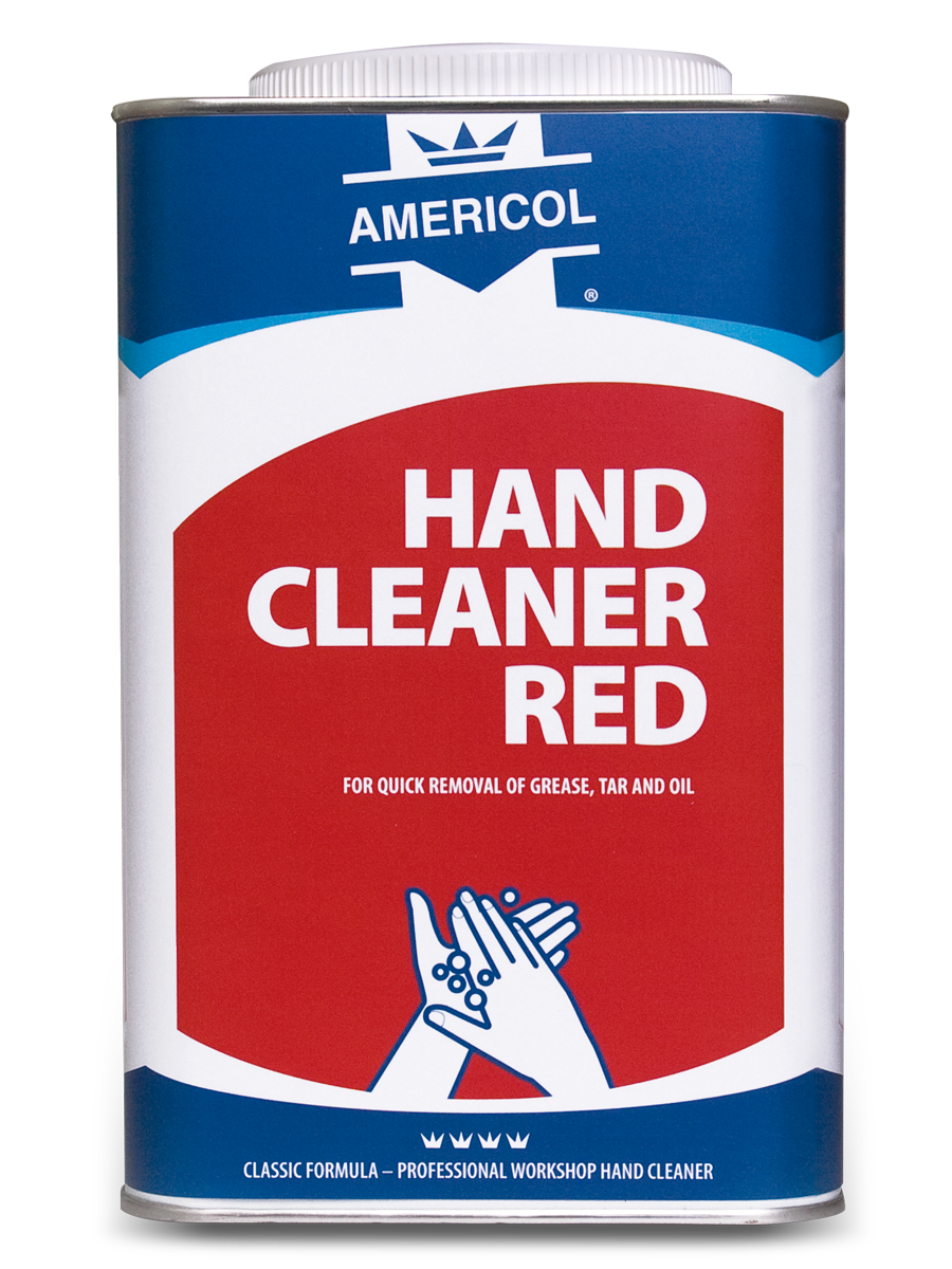 Limpiador de manos rojo lata de 4,5 l