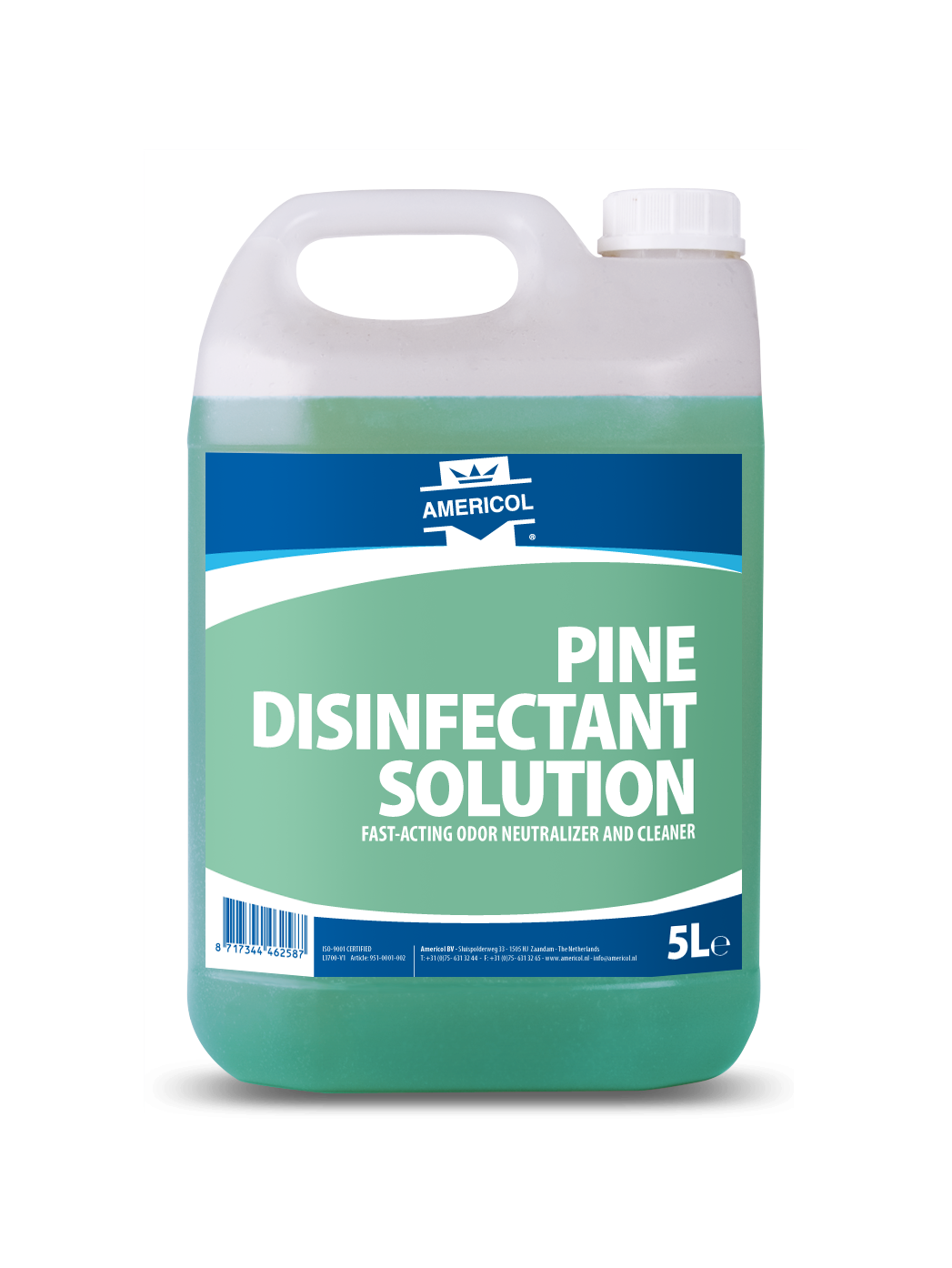 SOLUCIÓN DESINFECTANTE DE PINO pH 8,5L